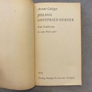 Johann Gottfried Herder: Eine Einfubrung in seine Philisophie